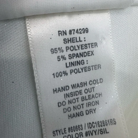 Sparkly white dress - Picture 5 of 10